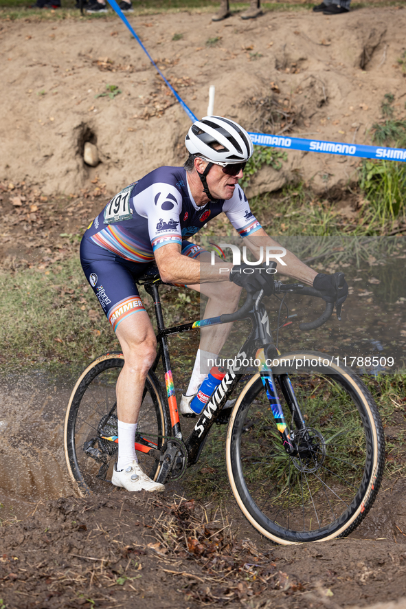 Sacramento Cyclocross hosts Race 6 of the popular cyclocross race series at Rusch Park in Citrus Heights, California, on November 17, 2024. 