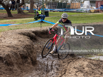 Sacramento Cyclocross hosts Race 6 of the popular cyclocross race series at Rusch Park in Citrus Heights, California, on November 17, 2024....