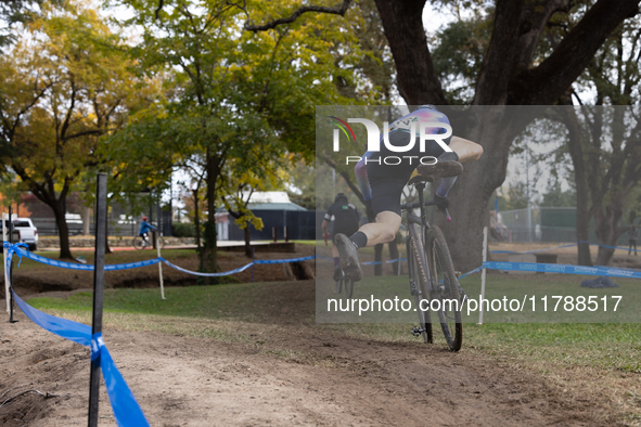 Sacramento Cyclocross hosts Race 6 of the popular cyclocross race series at Rusch Park in Citrus Heights, California, on November 17, 2024. 