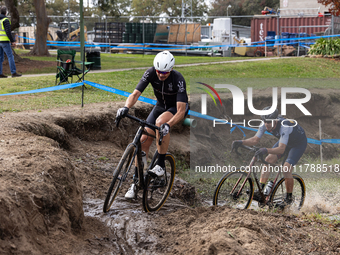 Sacramento Cyclocross hosts Race 6 of the popular cyclocross race series at Rusch Park in Citrus Heights, California, on November 17, 2024....