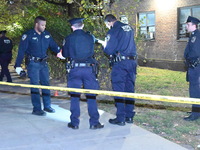 The NYPD Evidence Collection Team responds to the scene to photograph, mark, and collect evidence after a 28-year-old man is shot in the leg...