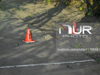 The NYPD Evidence Collection Team responds to the scene to photograph, mark, and collect evidence after a 28-year-old man is shot in the leg...