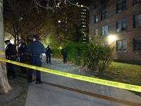 The NYPD Evidence Collection Team responds to the scene to photograph, mark, and collect evidence after a 28-year-old man is shot in the leg...