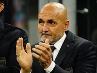 The head coach Luciano Spalletti (Italy) claps his hands during the UEFA Nations League, League A, Group A2 football match between Italy and...