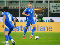 Alessandro Buongiorno (Italy) participates in the UEFA Nations League, League A, Group A2 football match between Italy and France in Milan,...