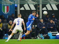 Andrea Cambiaso (Italy) participates in the UEFA Nations League, League A, Group A2 football match between Italy and France at Stadio San Si...