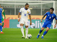 Christopher Nkunku (France) participates in the UEFA Nations League, League A, Group A2 football match between Italy and France in Milan, It...