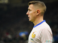 Lucas Digne (France) participates in the UEFA Nations League, League A, Group A2 football match between Italy and France at Stadio San Siro...