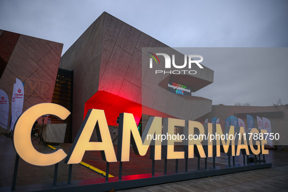 An outdoor view on the Cultural and Congress Centre Jordanki, the film festival center of the 32nd International Film Festival Energa CAMERI...