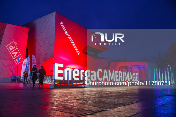 An outdoor view on the Cultural and Congress Centre Jordanki, the film festival center of the 32nd International Film Festival Energa CAMERI...