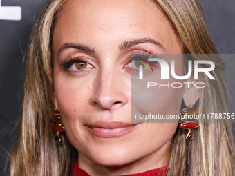 Nicole Richie arrives at the 2024 Vulture Festival Los Angeles held at nya studios EAST on November 17, 2024 in Hollywood, Los Angeles, Cali...