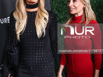 Paris Hilton and Nicole Richie arrive at the 2024 Vulture Festival Los Angeles held at nya studios EAST on November 17, 2024 in Hollywood, L...