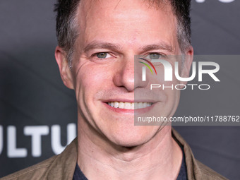 Justin Spitzer arrives at the 2024 Vulture Festival Los Angeles held at nya studios EAST on November 17, 2024 in Hollywood, Los Angeles, Cal...