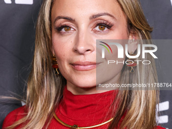 Nicole Richie arrives at the 2024 Vulture Festival Los Angeles held at nya studios EAST on November 17, 2024 in Hollywood, Los Angeles, Cali...