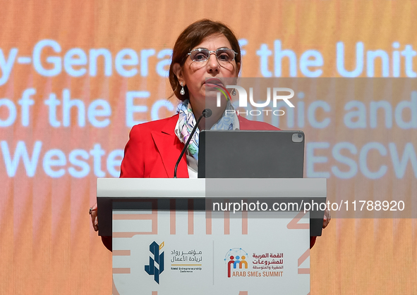 Rola Dashti, Under-Secretary-General of the United Nations and Executive Secretary of the Economic and Social Commission for Western Asia, d...