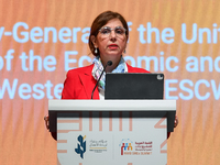 Rola Dashti, Under-Secretary-General of the United Nations and Executive Secretary of the Economic and Social Commission for Western Asia, d...