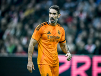 Real Madrid CF legend Fernando Sanz participates in the match between Ajax Legends and Real Madrid Legends at the Johan Cruijff ArenA for th...