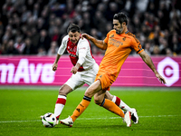 AFC Ajax Amsterdam legend Shota Arveladze and Real Madrid CF legend Antonio Nunez participate in the match between Ajax Legends and Real Mad...