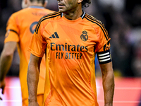 Real Madrid CF legend player Luis Milla participates in the match between Ajax Legends and Real Madrid Legends at the Johan Cruijff ArenA fo...