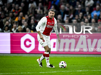 AFC Ajax Amsterdam legend Shota Arveladze participates in the match between Ajax Legends and Real Madrid Legends at the Johan Cruijff ArenA...