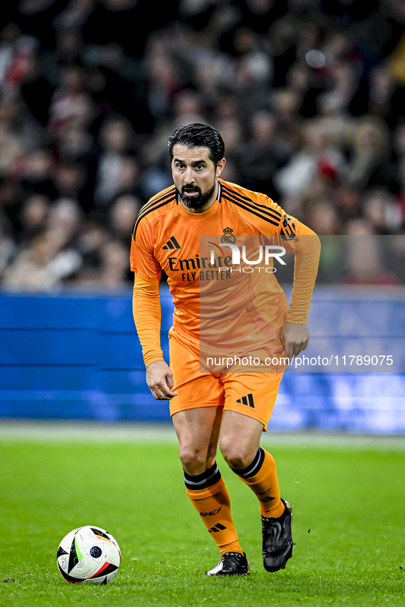 Real Madrid CF legend player Ruben de la Red participates in the match between Ajax Legends and Real Madrid Legends at the Johan Cruijff Are...