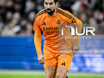 Real Madrid CF legend player Ruben de la Red participates in the match between Ajax Legends and Real Madrid Legends at the Johan Cruijff Are...