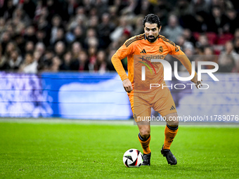 Real Madrid CF legend player Ruben de la Red participates in the match between Ajax Legends and Real Madrid Legends at the Johan Cruijff Are...