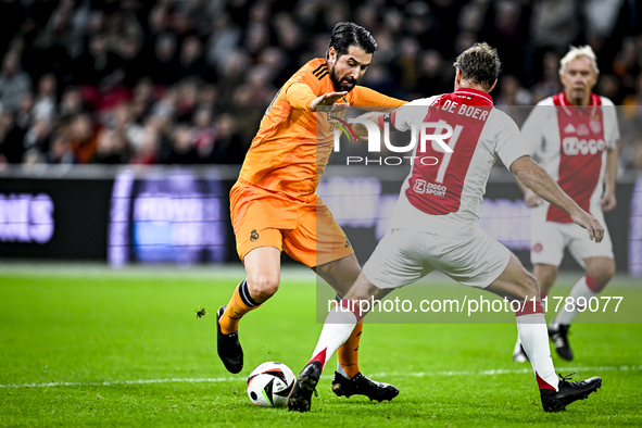 Real Madrid CF legend player Ruben de la Red participates in the match between Ajax Legends and Real Madrid Legends at the Johan Cruijff Are...