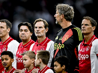 AFC Ajax Amsterdam legend Ronald de Boer participates in the match between Ajax Legends and Real Madrid Legends at the Johan Cruijff ArenA f...