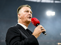 AFC Ajax Amsterdam legend trainer Louis van Gaal participates in the match between Ajax Legends and Real Madrid Legends at the Johan Cruijff...