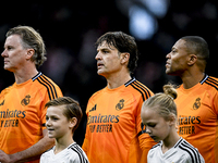 Real Madrid CF legend Fernando Morientes participates in the match between Ajax Legends and Real Madrid Legends at the Johan Cruijff ArenA f...