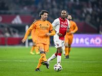 Real Madrid CF legend Ivan Campo participates in the match between Ajax Legends and Real Madrid Legends at the Johan Cruijff ArenA for the D...