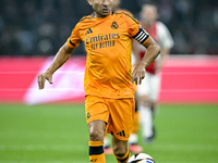 Real Madrid CF legend player Luis Milla participates in the match between Ajax Legends and Real Madrid Legends at the Johan Cruijff ArenA fo...