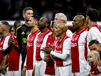 AFC Ajax Amsterdam legend goalkeeper Maarten Stekelenburg, AFC Ajax Amsterdam legend player Ricardo van Rhijn, AFC Ajax Amsterdam legend pla...