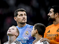 Real Madrid CF legend goalkeeper Iker Casillas participates in the match between Ajax Legends and Real Madrid Legends at the Johan Cruijff A...