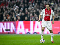 AFC Ajax Amsterdam legend Jari Litmanen plays during the match between Ajax Legends and Real Madrid Legends at the Johan Cruijff ArenA for t...