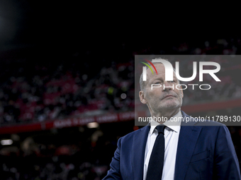 AFC Ajax Amsterdam legend and assistant trainer Danny Blind participates during the match between Ajax Legends and Real Madrid Legends at th...