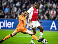 Real Madrid CF legend Antonio Nunez and AFC Ajax Amsterdam legend Patrick Kluivert participate in the match between Ajax Legends and Real Ma...