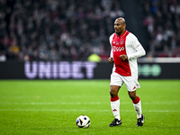 AFC Ajax Amsterdam legend Aron Winter participates in the match between Ajax Legends and Real Madrid Legends at the Johan Cruijff ArenA for...