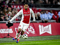 AFC Ajax Amsterdam legend Urby Emanuelson participates in the match between Ajax Legends and Real Madrid Legends at the Johan Cruijff ArenA...