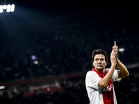 AFC Ajax Amsterdam legend Jari Litmanen plays during the match between Ajax Legends and Real Madrid Legends at the Johan Cruijff ArenA for t...