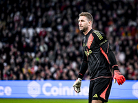 AFC Ajax Amsterdam legend goalkeeper Maarten Stekelenburg participates in the match between Ajax Legends and Real Madrid Legends at the Joha...