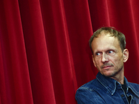 Julian Rosefeldt at opening of the 'Manifesto' exhibition during Camerimage Festival in Torun, Poland on November 17, 2024. (