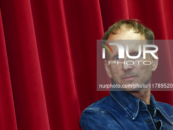 Julian Rosefeldt at opening of the 'Manifesto' exhibition during Camerimage Festival in Torun, Poland on November 17, 2024. (