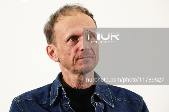 Julian Rosefeldt at opening of the 'Manifesto' exhibition during Camerimage Festival in Torun, Poland on November 17, 2024. 