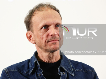 Julian Rosefeldt at opening of the 'Manifesto' exhibition during Camerimage Festival in Torun, Poland on November 17, 2024. (