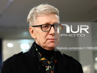 Marek Zydowicz at opening of the 'Manifesto' exhibition during Camerimage Festival in Torun, Poland on November 17, 2024. (