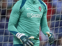 Rui Silva of Portugal warms up before the UEFA Nations League 2024/25 League A Group A1 match between Portugal and Poland at Estadio Do Drag...