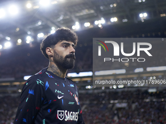 Samuel Costa of Portugal looks on before the UEFA Nations League 2024/25 League A Group A1 match between Portugal and Poland at Estadio Do D...