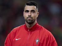 Diogo Costa of Portugal looks on before the UEFA Nations League 2024/25 League A Group A1 match between Portugal and Poland at Estadio Do Dr...